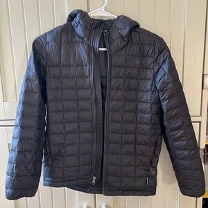 Boys North Face Hooded Thermoball Jacket